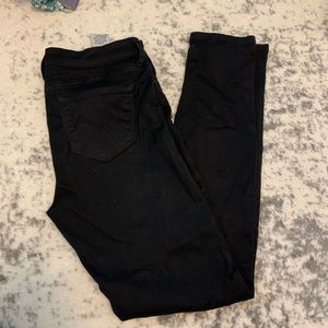 BLACK PANTS/JEGGINGS SIZE 29
